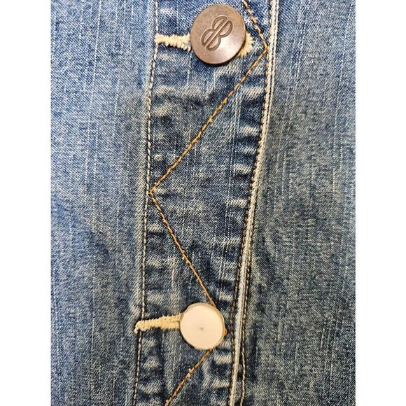 Vintage Bill Blass denim jacket.  Size M. - Picture 2 of 3